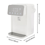 2000W Hot Water Instant Dispenser with Digital Screen, 0.77Gal Water Tank Temperature(77–210.2°F) Water Volume(5.28–17.6fl oz)