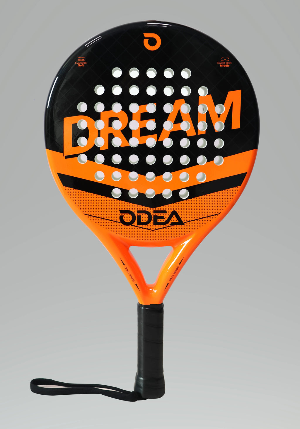 ODEA Beach Tennis Racket Full Carbon Fiber Rough Surface Outdoor Sports Racket For Men Women Adult Senior Player 3K 18K
