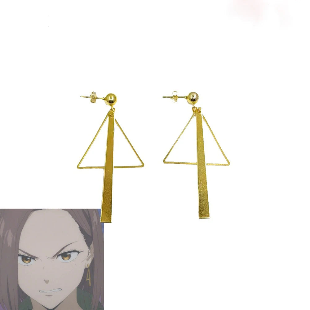 WIND BREAKER Hayato Suo Earrings Cospaly Halloween Eyepatch Unisex Tassels Pendant Novelty Prop Role Soft Single-Eyed Eye Mask
