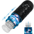 Telescopic Rotation Male Masturbator Cup Vagina 7 Thrusting Masturbation Cup Sex Toys for Men Automatic Piston Mastubator
