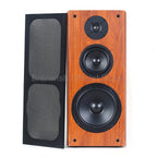 High Power Passive Speakers 8 Inch Floor Standing 3 Way Home Audio System 90dB Sensitivity Wooden Hifi Speakers A Pair