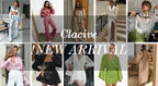 Clacive Fashion Loose Beige Cotton 2 Piece Set Women Elegant Long Sleeve Shirt With High Waist Wide Pants Set Female Clothing