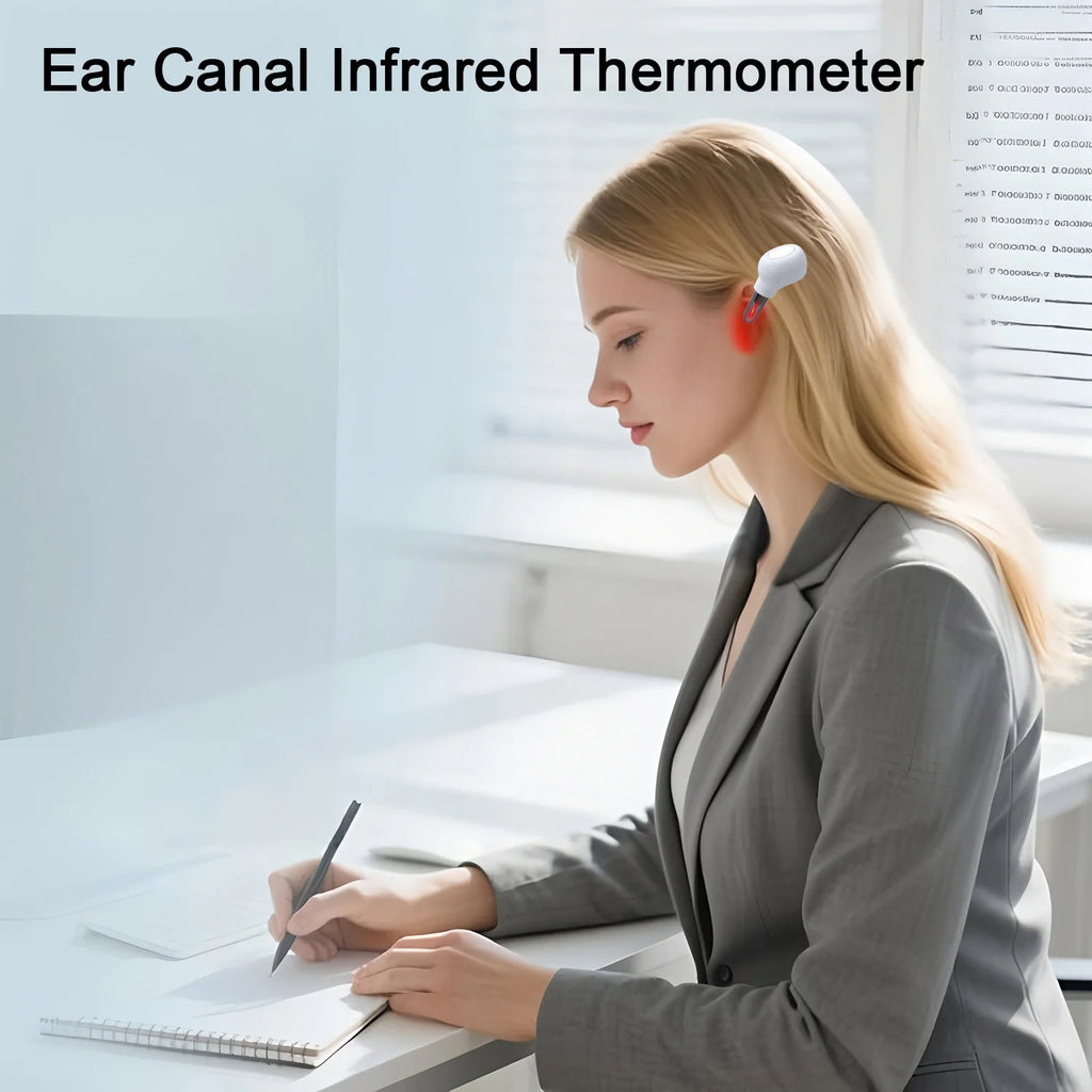 1Pcs Painless 650nm Red Light Otology Laser Therapy Device - Ear Care Instrument for Tinnitus, Otitis Media & Deafness