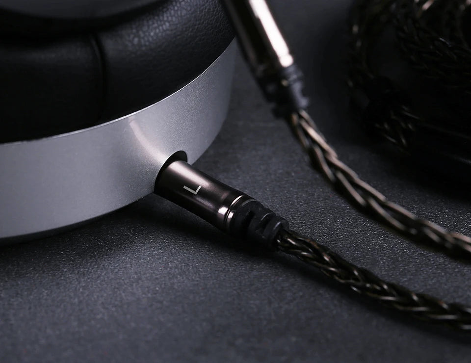 OPENHEART 16 Core Headphone Cable 1 to 2 jack dual 3.5/2.5/4.4mm/XLR Balance Cable For HIFIMAN DENON Replacement Cable 2m 3m