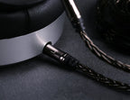 OPENHEART 16 Core Headphone Cable 1 to 2 jack dual 3.5/2.5/4.4mm/XLR Balance Cable For HIFIMAN DENON Replacement Cable 2m 3m