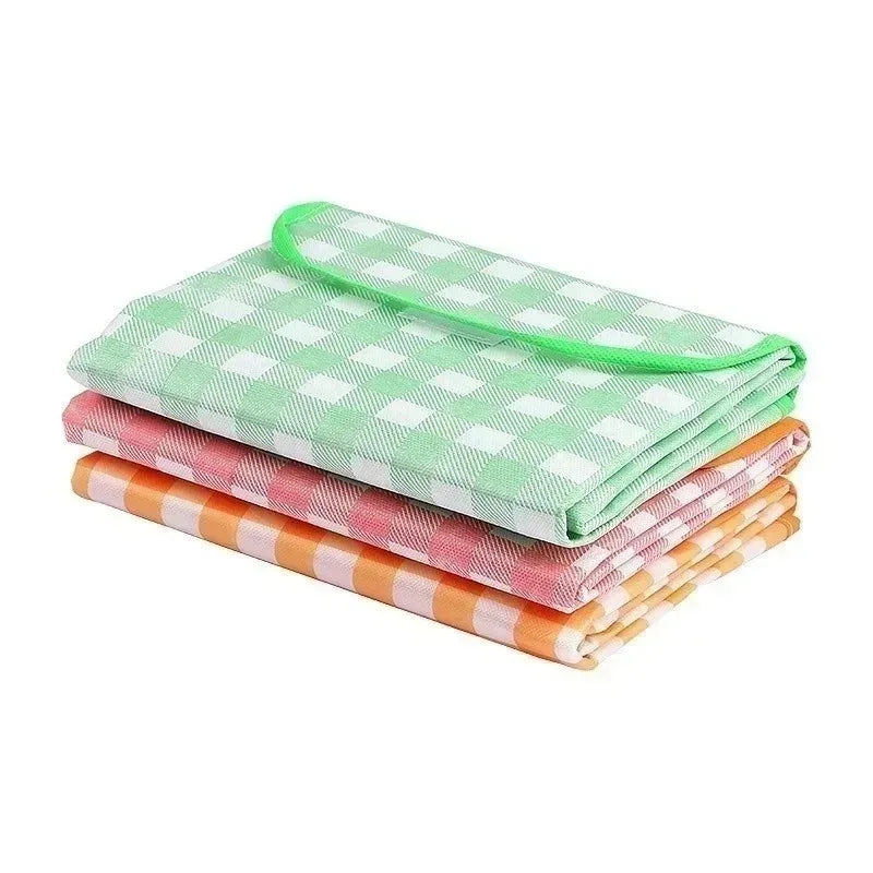 Thick Waterproof Picnic Mat Portable Foldable Ground Blanket for Camping Hiking Beach Grass Outdoor Activities Moisture Proof