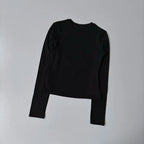 Seamless Sports Long Sleeved Shirts Women Casual Outdoor Top Gym Fitness Wear T-shirt Yoga Shirt Push Up Workout Clothes Women
