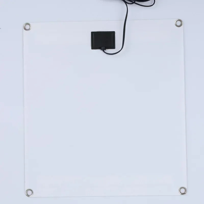 High Efficiency Outdoor Solar Panel Dual Exhaust Fan for Dog Warehouse RV Greenhouse Fan Air Pump Cooling Temperature