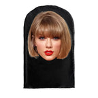 Cosplay 3D Printed Kanye Mask Stretch Mesh Full Face Mask Men Women Role Play Headdress Halloween Masquerade Balaclava Headdress