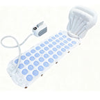 Spa Bubble Bath Massager Portable Bathtub Massage Pad With Anti-Slip Pad And Inflatable Pillow For Family Relaxation Bathroom