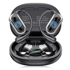 AI Translation Earbuds BT 5.4 Headphones Translator with 144 Languages OWS Real-Time Earphones Ear Buds for Travel Business