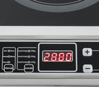 Portable Electric Induction Hob|  3500W Induction Cooktop with 8/10 Temperature Levels | Microcrystalline Glass