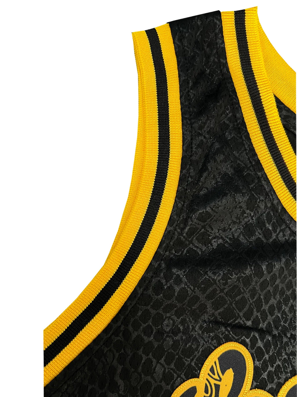 Men's Sleeveless Basketball Jersey,Snake Skin Vest Embroidered Lettering, Loose Fit, Sports Uniform for Summer Men Clothing