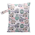 Waterproof Wet Bag Diper Bags Mummy Baby Maternity Packs Washable Zipper Diaper Caddy Organizer Dry Bag Travel Nappy Bag 30x40cm