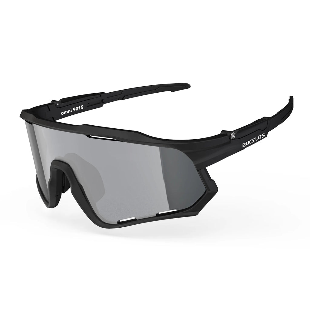 BUCKLOS Polarsized Cycling Glasses UV400 Road Mountain Bike Goggles TR-90 Frame Windproof Outdoor Sports Eyewear Cycling Parts