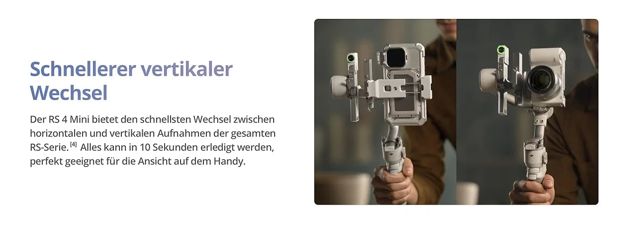 DJI RS 4 Mini Handheld Gimbal Stabilizer For Sony A7/ ZV Camera And Smartphones Intelligent Tracking