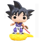 Funko Dragon Ball Goku #121 Super Saiyan Model Cake Ornament Toy Sculpture Blue Practice Suit Animated Character Statue