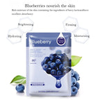 20pcs Natural Plant Facial Mask Moisturizing Oil Control Anti-Aging Fruit Aloe Korean Sheet Face Mask Beauty Skin Care Prodcuts
