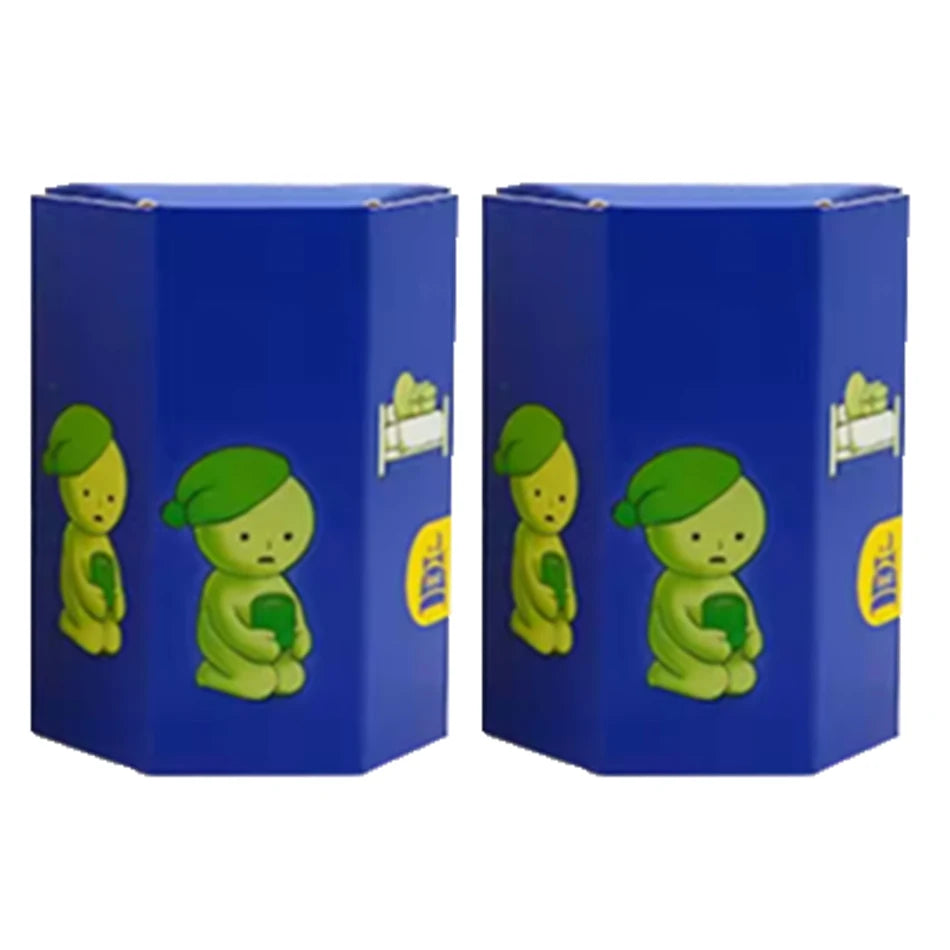 A Multiple Series Noctilucent Green Doll Blind Mystery Box Action Figures Decoration Desktop Model Toy For Gift Surprise