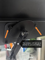 UPERFECT Metal Magnetic Bracket VESA 2 IN 1 Stand Max Support 19" Portable Monitor with Adjustment Holder For 7"-19" Dispalys