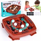 Logic Chess Track Game Educational Toy, Track Chess Game, Four In A Row Game, Fun Table Top 2 Players Puzzle Board Game Set
