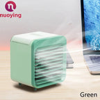 New Portable USB Chargeable Mini 3 Gear Air Conditioner Cooler Fan Air Conditioner Air Cooling Office Desktop Fan