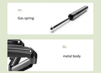 Desktop NB F160 + FP-2 Gas Spring Dual Arm for 17"-27" Monitor Holder + 10"-17" Laptop Support Air Press Mount Stand Load 2-9kg