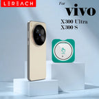 Lereach for VIVO X300 Ultra X300S Self-Locating Frame Tempered Glass Camera Lens Protector Anti-Scratch Film