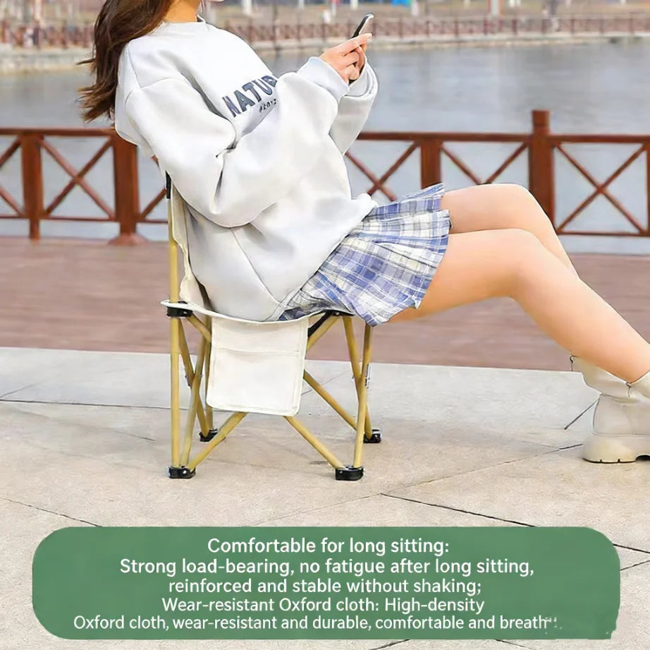 Portable Fshing Stool Beach Durable Chair Ultralight Camping Picnic Chair Sketch chair outdoor Collapsible Stool Fishing Bench