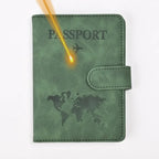 Custom Passport Cover Monogrammed Engraved Name Passport Cover Case Holder Wedding Bridesmaid Groomsman Gift Passport Wallet