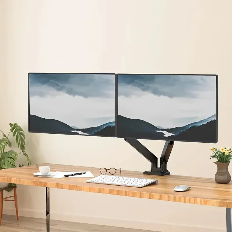 Flexible dual screen support, 13–32 inch monitors available, 180° swivel and tilt function for better viewing experience