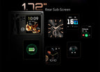 Cubot P90 Smartphone Android 15 24(12+12)GB + 256GB 6.88 "120Hz G100 64MP+16MP 5100mAh Mobile Phone NFC Face ID Fingerprint