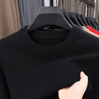 2025 New Men's Casual Sweater Round Neck Long Sleeve Knitted Sweater Diamond Pattern Fashion Versatile Top 2029