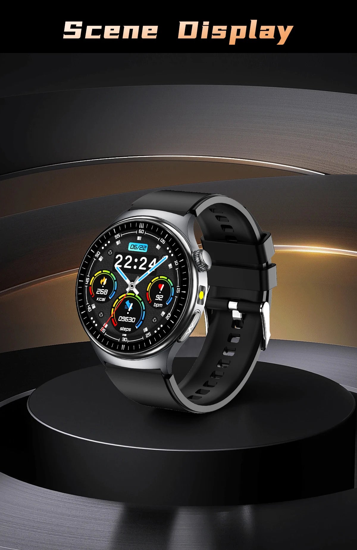 2026 New Accurate Body Health analysis Smart Watch Men ECG Blood lipids Uric acid Blood Pressure Body Fat Voice Call Smartwatch