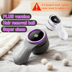 Electric Lint Remover Fabric Shaver LCD Display USB Rechargeable Portable Clothes Fuzz Remover Hair Balls Trimmer for Home