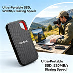 High-Speed Original SSD 2TB Portable USB3.1 Hard Drive 4TB Noiseless Disk for Freelancer Laptop Tablet Workbench