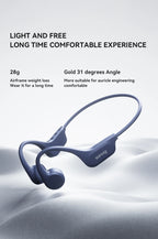 Sanag B60S Bone Conduction Earphone IPX8 Swimming Bluetooth Headphones Wireless Headset 32GB/64GB MP3 with Microphone Earbuds