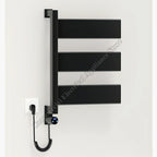 Heated Towel Rack Smart Electric Stainless Steel Temperature Control Bathroom Electric Heated Towel Rail