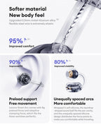 Lenovo LE302 Wireless Bluetooth 6.0 Headset Long Battery Life Sports Ear Clip Earphones HIFI Stereo Noise Cancelling Headphones