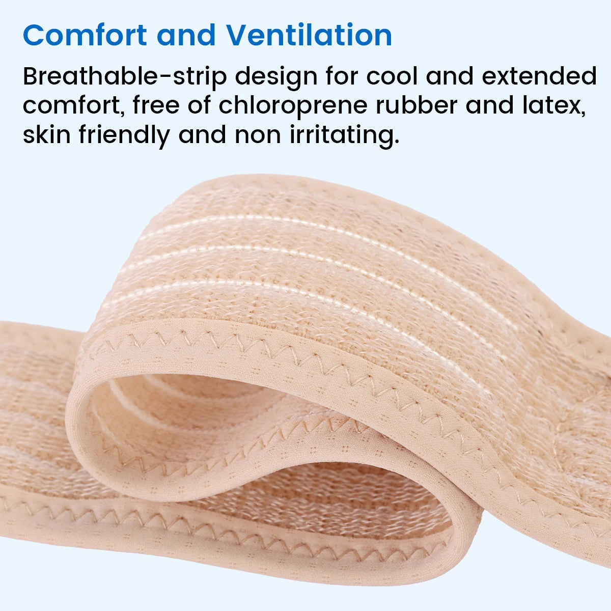 VELPEAU Baby Umbilical Hernia Belt, Newborn Belly Button Navel Band with 3 Compression Pads, Abdominal Binder Support for Infant