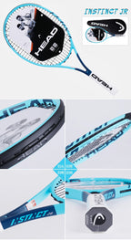 HEAD 2026 New Carbon Tennis Racket for Men Women Tenis Raquete Blue