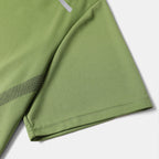 4/1 Pcs Men's Summer Multicolor Quick-drying Sports Short Sleeve Loose Breathable Fitness Running Badminton T Reflective Strip