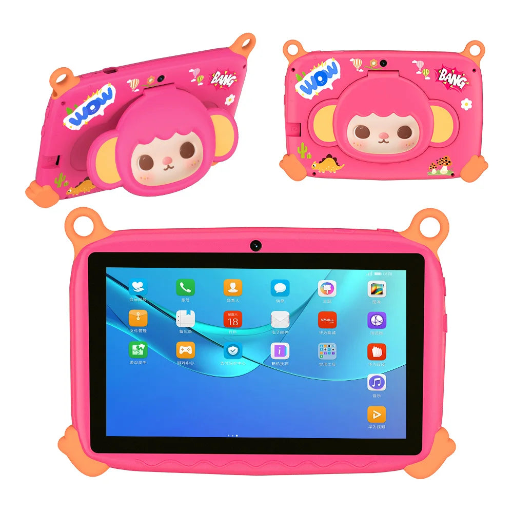 2026 Global Version 7 Inch 5G WiFi Kids' tablet Quad Core 4GB RAM 64GB ROM Dual Cameras Children's Gifts Tablets Android 13.0