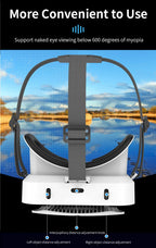 Shinecon Viar Virtual Reality VR Glasses Headset 3D Device Helmet Goggles Lenses For Smartphone Smart Phone Game Cell Mobile Set