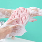 1-5PCS Soft Shower Sponge Ball Gentle Exfoliator Massage Cleansing Brush For Daily Body Skin Care And Bathing Use