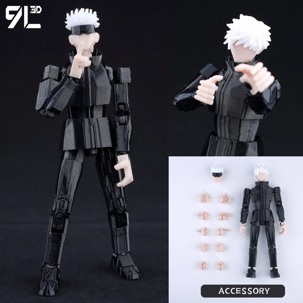 Venom Spider-Man Lucky13 Dummy13 Action Figures - 3D Printed T13 Multi-Jointed Shapeshift Mannequin Anime Collectible Toys