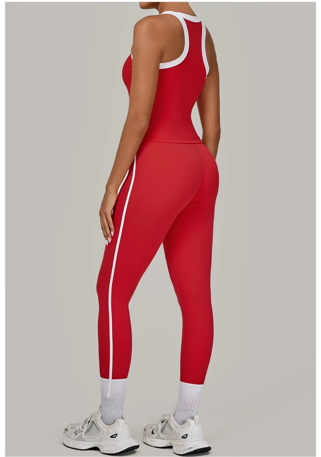 2PCS Women's Yoga Set High Waist Peach Hip Removable Padding Sports Bra Pants Fitness Suit Running Workout Gym Leggings Yoga Set