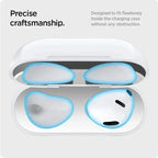 Metal Dustproof Film for Airpods Pro 3 Guard Sticker Anti-Scratch Protectors Decal Ultra Thin for Airpod Pro3 Case Accessories