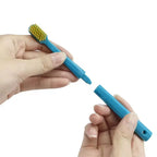 Portable Orthodontic Oral Dental Cleaning Kit Travel Foldable Toothbrush Dental Floss Interdental Brush Oral Care Cleaning Case