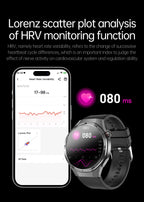 2026 New Nursing Grade ECG+PPG Smart Watch Health Analysis Blood pressure Lipids Uric acid Wireless HD Call Smartwatch Men Women